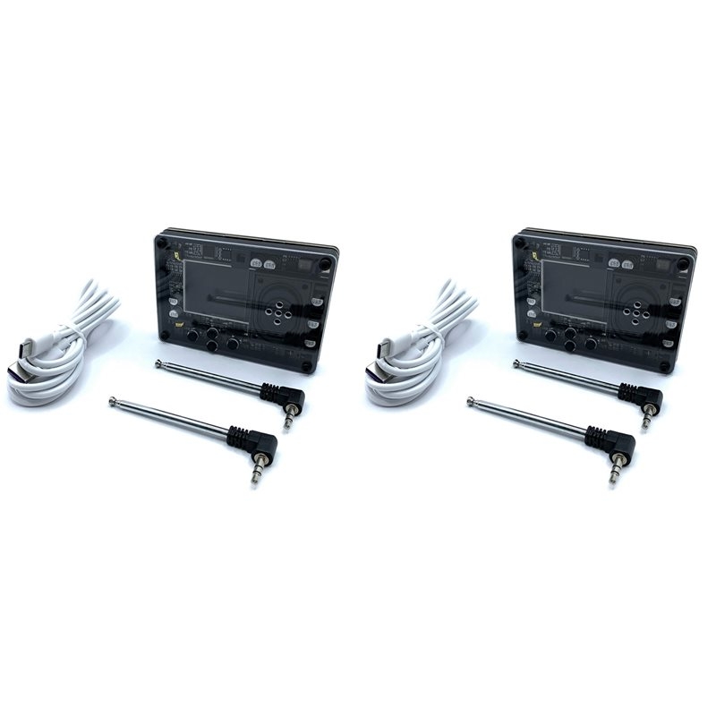 Musical Instrument Theremin - สินค้ามาใหม่ 2X มินิเทอร์มิน เครื่องดนตรีอิเล็กทรอนิกส์พร้อมหน้าจอแสดงผล ของขวัญ สีดำ