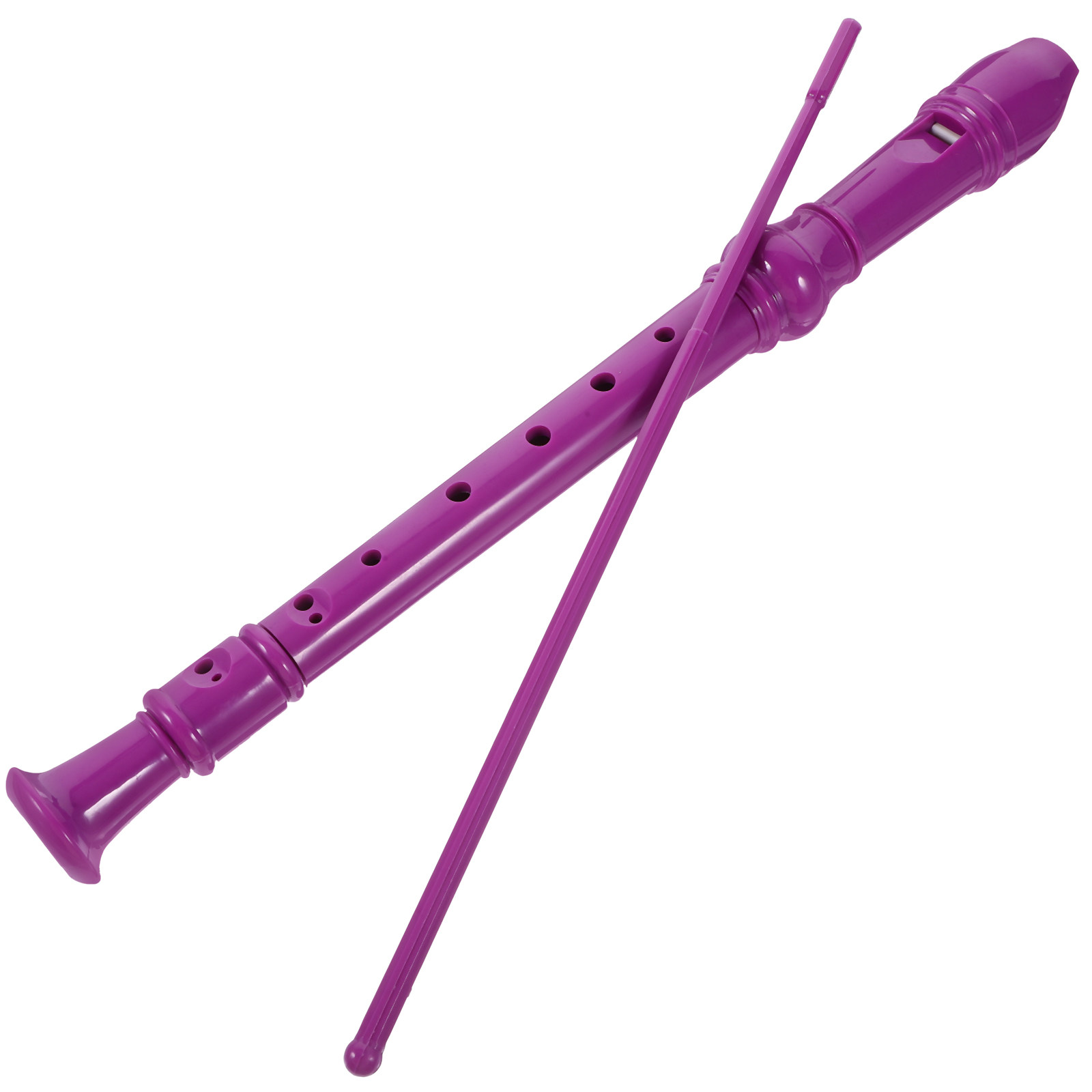 Musical Instrument Recorder - 1 ชุดเครื่องดนตรีโซปราโนรีคอร์เดอร์ 8 รู ABS ฟลุต