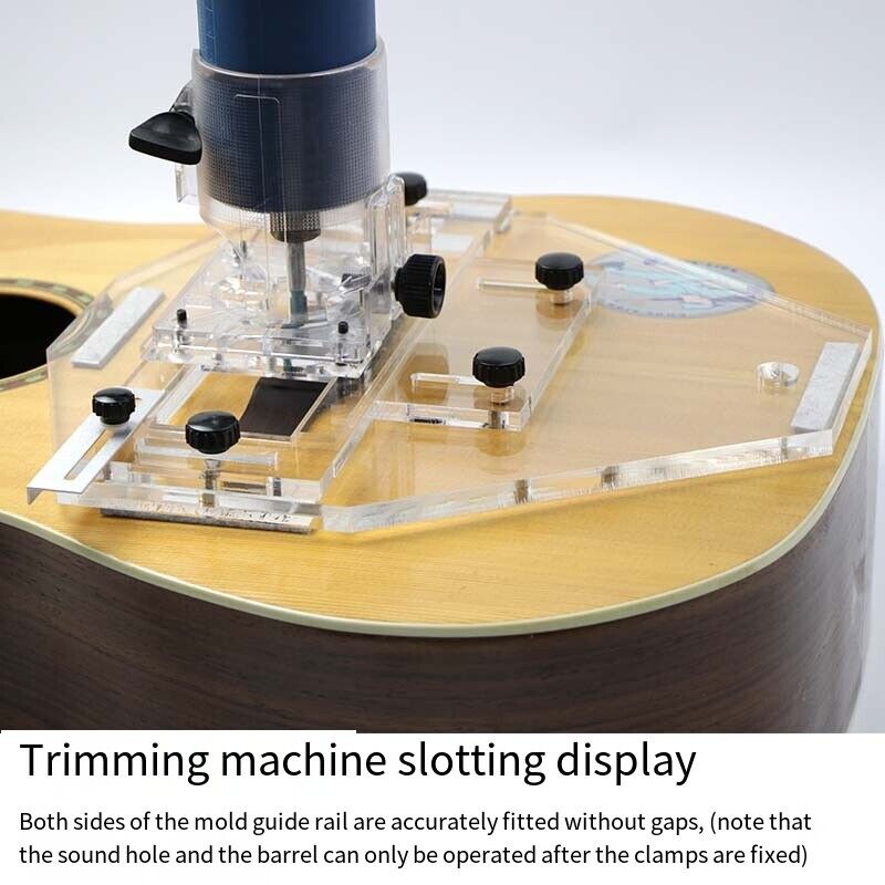 Musical Instrument Manufacturers - แม่พิมพ์ร่องสายกีตาร์คลาสสิกแบบพื้นบ้าน ร่องน็อตสายล่าง เครื่องมือสำหรับทำและซ่อมแซมเครื่องดนตรี