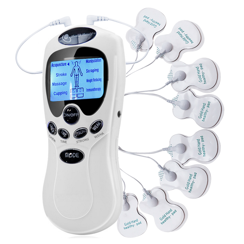 Vibraslap Percussion - เครื่องนวดไฟฟ้า Pulse Tens Acupuncture 8 โหมด