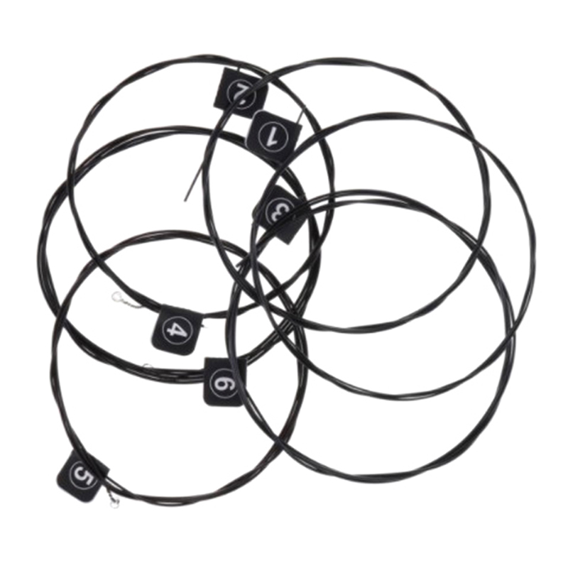 Classical Guitar Nylon - ขายร้อน 6 ชิ้น/ล็อต สายกีตาร์คลาสสิกไนลอน + โพลีเอสเตอร์