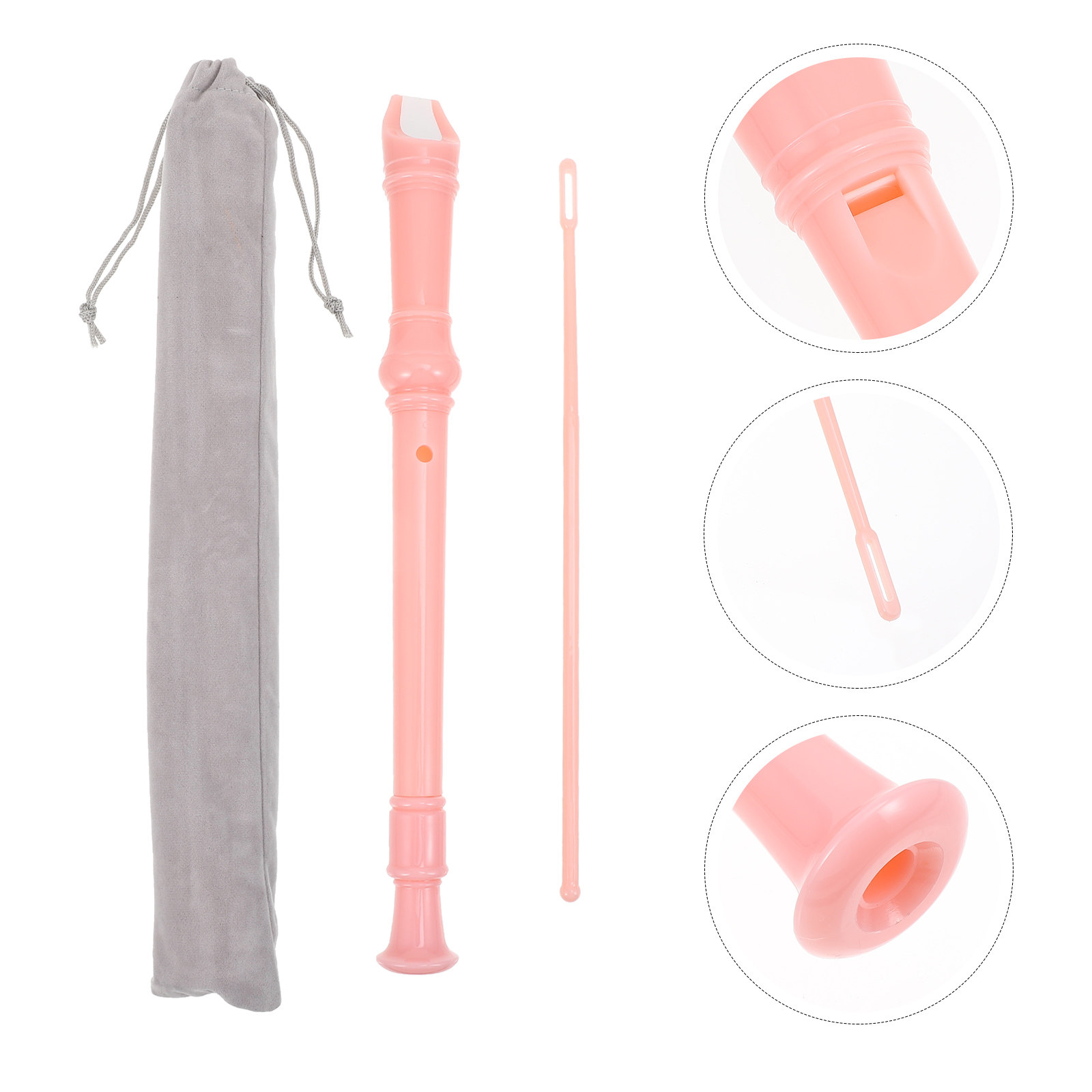 Musical Instrument Recorder - 1 ชุด คลาริเน็ตโซปราโน 8 รู สำหรับผู้เริ่มต้น