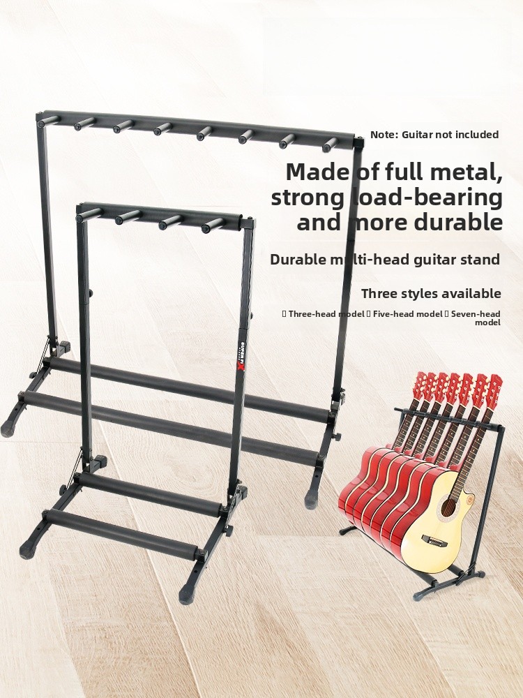 Musical Instrument Shop - ขาตั้งกีตาร์หลายระดับ Sopephik สำหรับกีตาร์เบสและเครื่องดนตรีอื่นๆ ชั้นวางโชว์และเก็บของสำหรับร้านดนตรี
