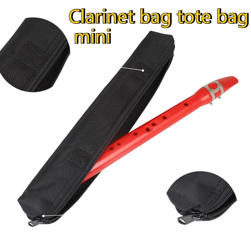 Musical Instrument Recorder - 1 ชิ้นกระเป๋าใส่เครื่องบันทึกเสียงกระเป๋ามินิแซ็กโซโฟนกระเป๋าเก็บของกระเป๋าใส่เครื่องดนตรีกระเป๋าป้องกันเครื่องดนตรี