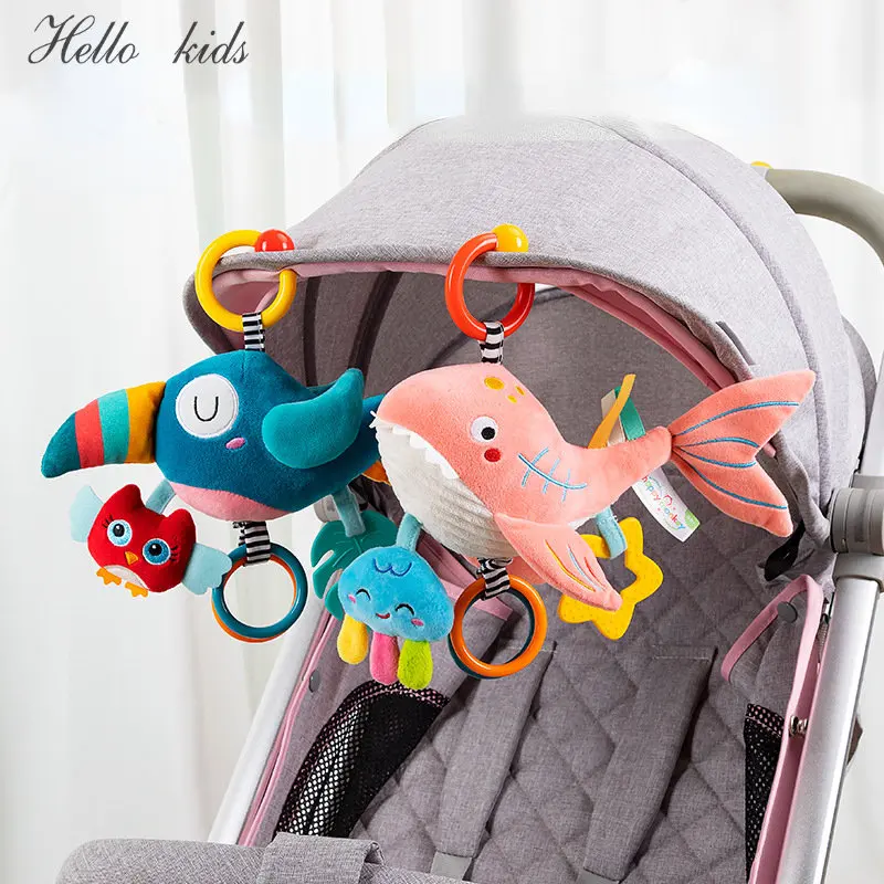 Musical Instrument Rattle - ทารกแรกเกิด Soft Plush ของเล่น Teether Rattles