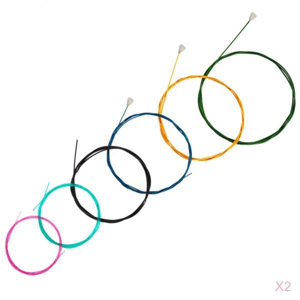 ชุดสายกีตาร์ไนลอนหลากสี ป้องกั - Classical Guitar Nylon บทวิจารณ์และราคา