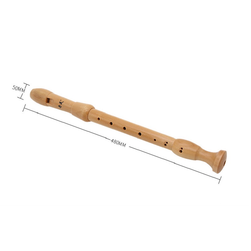 Qimei 8 หลุม Alto Recorder เคร - Musical Instrument Theremin บทวิจารณ์และราคา
