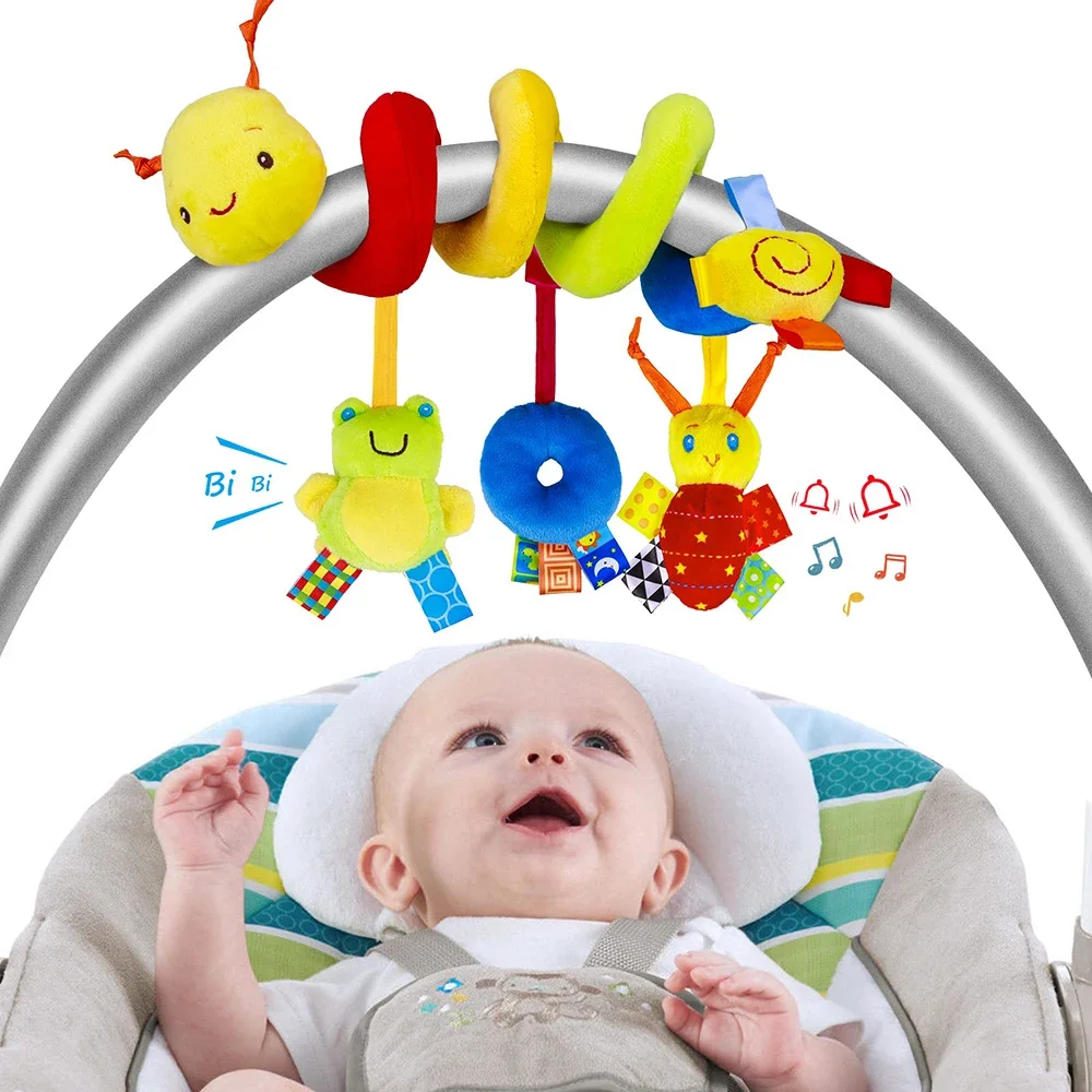 เกลียวรถเข็นเด็กของเล่นทารกแรก - Musical Instrument Rattle บทวิจารณ์และราคา