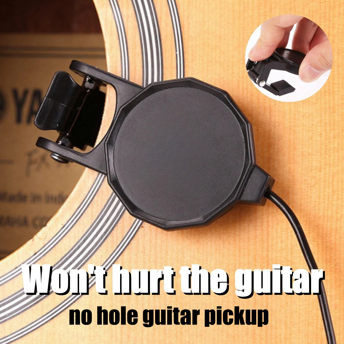 แจ็คเสียงคลิปบน Pickup สําหรับ - Musical Instruments Easy บทวิจารณ์และราคา
