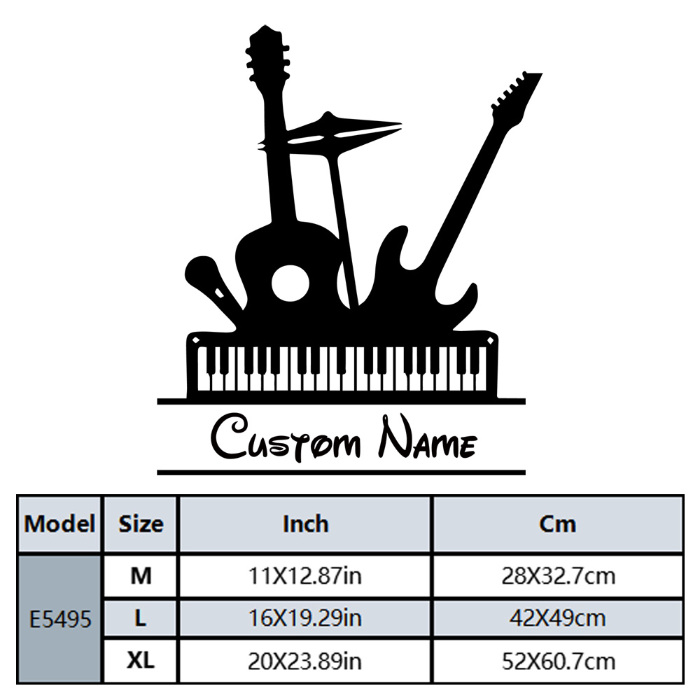 สติ๊กเกอร์ติดผนังลายการ์ตูนเคร - Musical Instrument With Name บทวิจารณ์และราคา