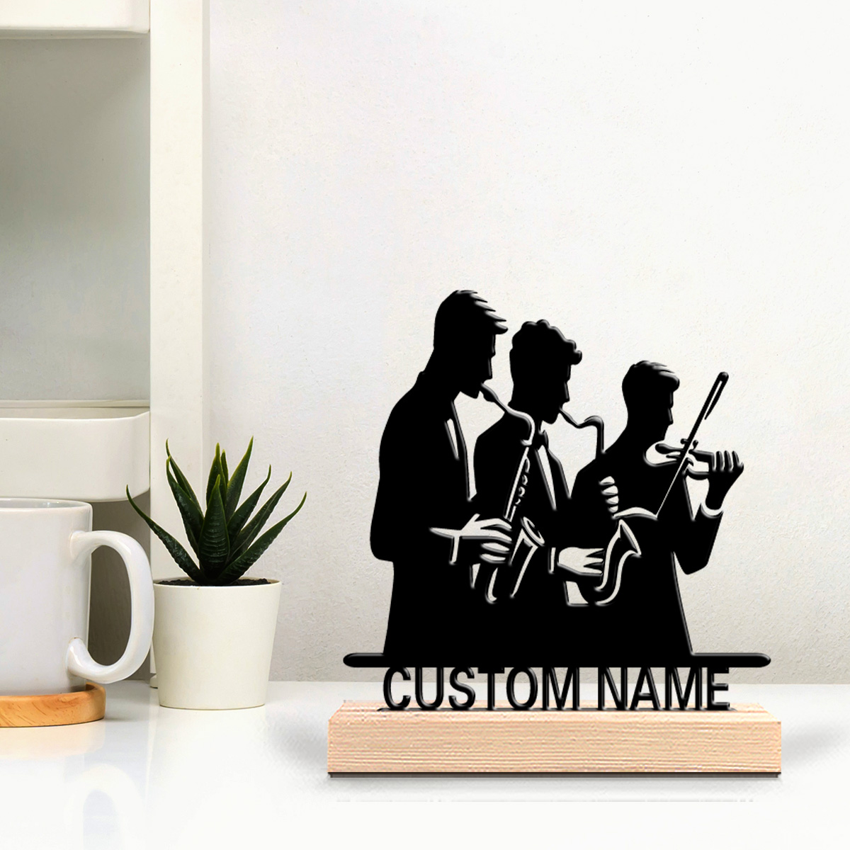 ของตกแต่งโลหะรูปคนเล่นเครื่องด - Musical Instrument With Name บทวิจารณ์และราคา