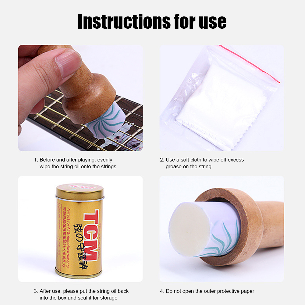น้ำยาทำความสะอาดสายกีตาร์ น้ำย - Musical Instrument Repair บทวิจารณ์และราคา