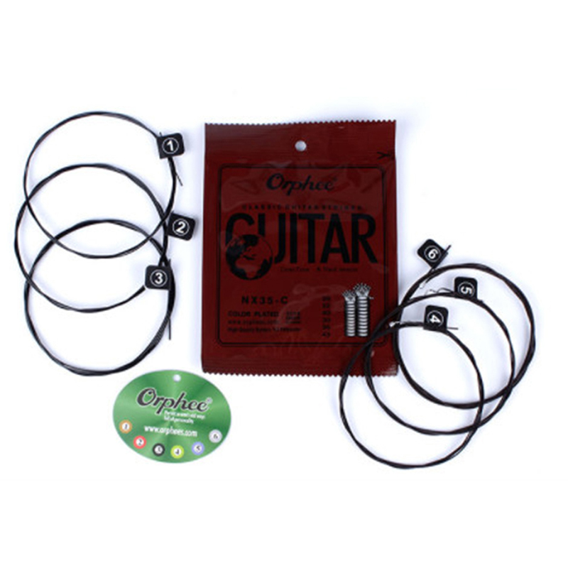 ขายร้อน 6 ชิ้น/ล็อต สายกีตาร์ค - Classical Guitar Nylon บทวิจารณ์และราคา