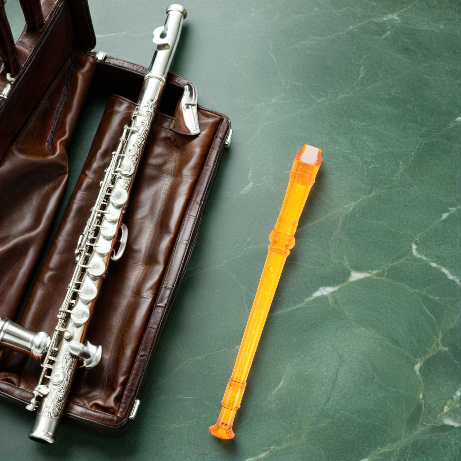ฟลุตโซปราโนแบบโปร่งใส 8 รู 4 ช - Musical Instrument Recorder บทวิจารณ์และราคา