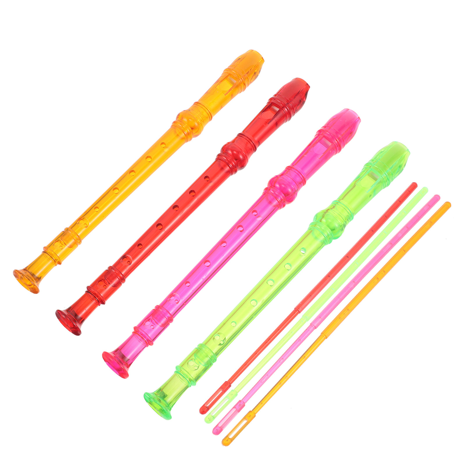 ฟลุตโซปราโนแบบโปร่งใส 8 รู 4 ช - Musical Instrument Recorder บทวิจารณ์และราคา