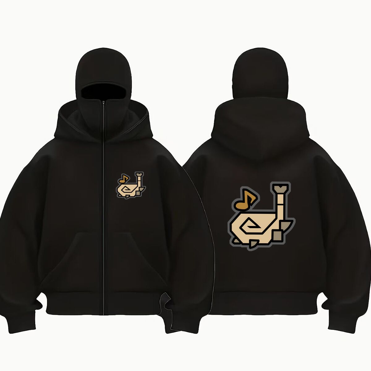 เสื้อฮู้ดลายการ์ตูนเครื่องดนตร - Musical Instrument Shop บทวิจารณ์และราคา