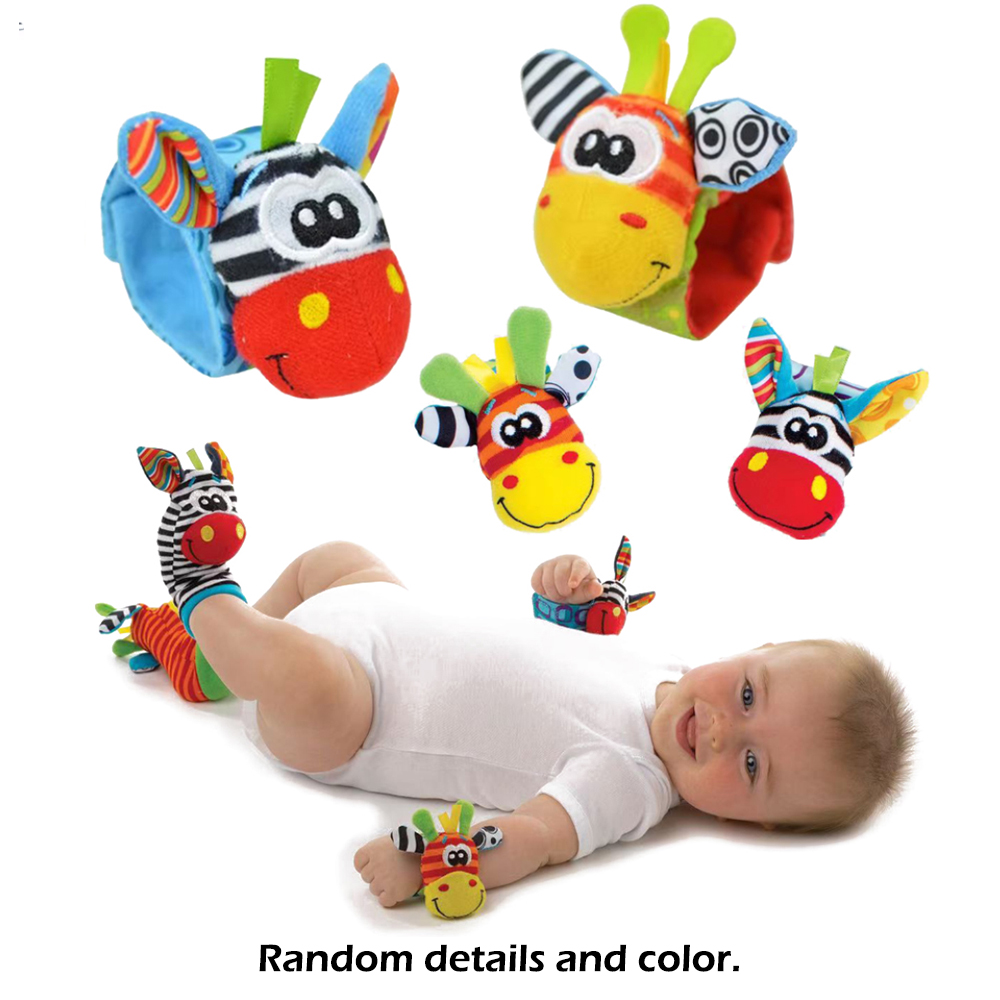 ข้อมือเด็กทารกถุงเท้าของเล่น0- - Musical Instrument Rattle บทวิจารณ์และราคา