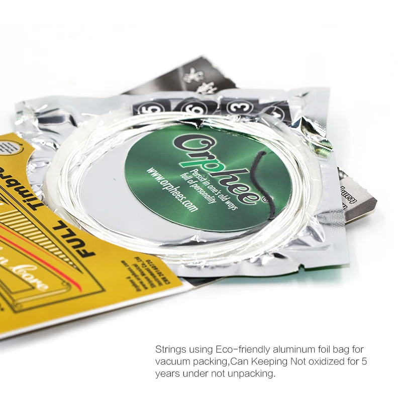 ออร์ฟี ซีซี 5 ซีรีส์สายกีตาร์ค - Classical Guitar Nylon บทวิจารณ์และราคา