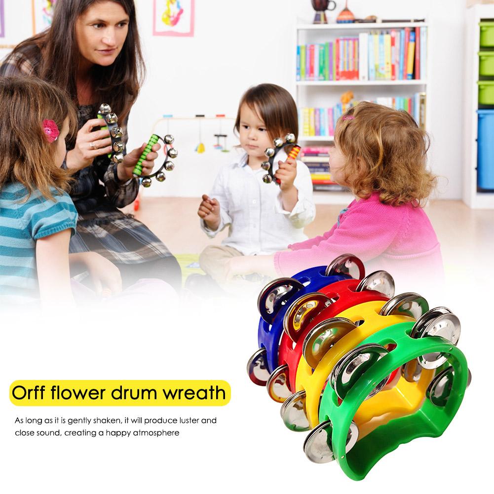 กระดิ่งกลอง 4 ชิ้น เครื่องดนตร - Musical Instrument Rattle บทวิจารณ์และราคา