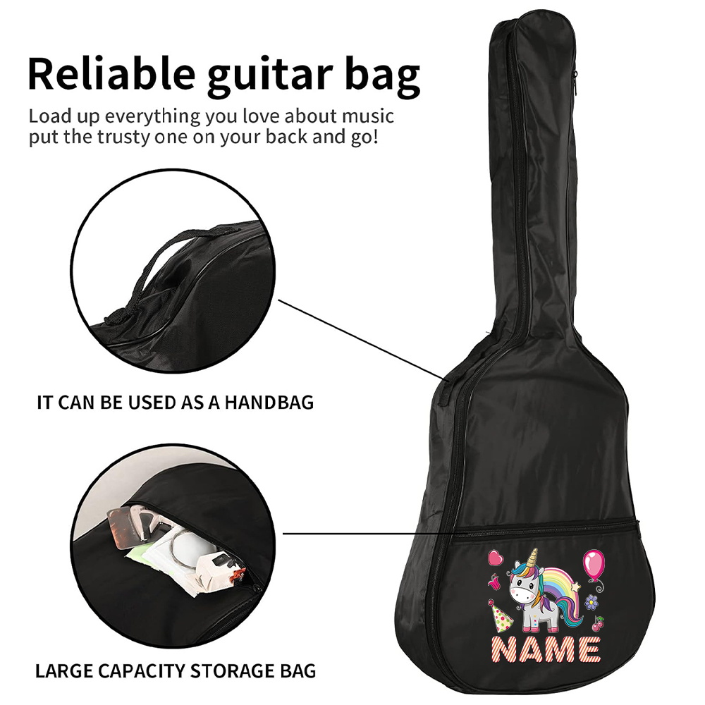 กระเป๋าใส่กีตาร์แบบกำหนดเองได้ - Musical Instrument With Name บทวิจารณ์และราคา