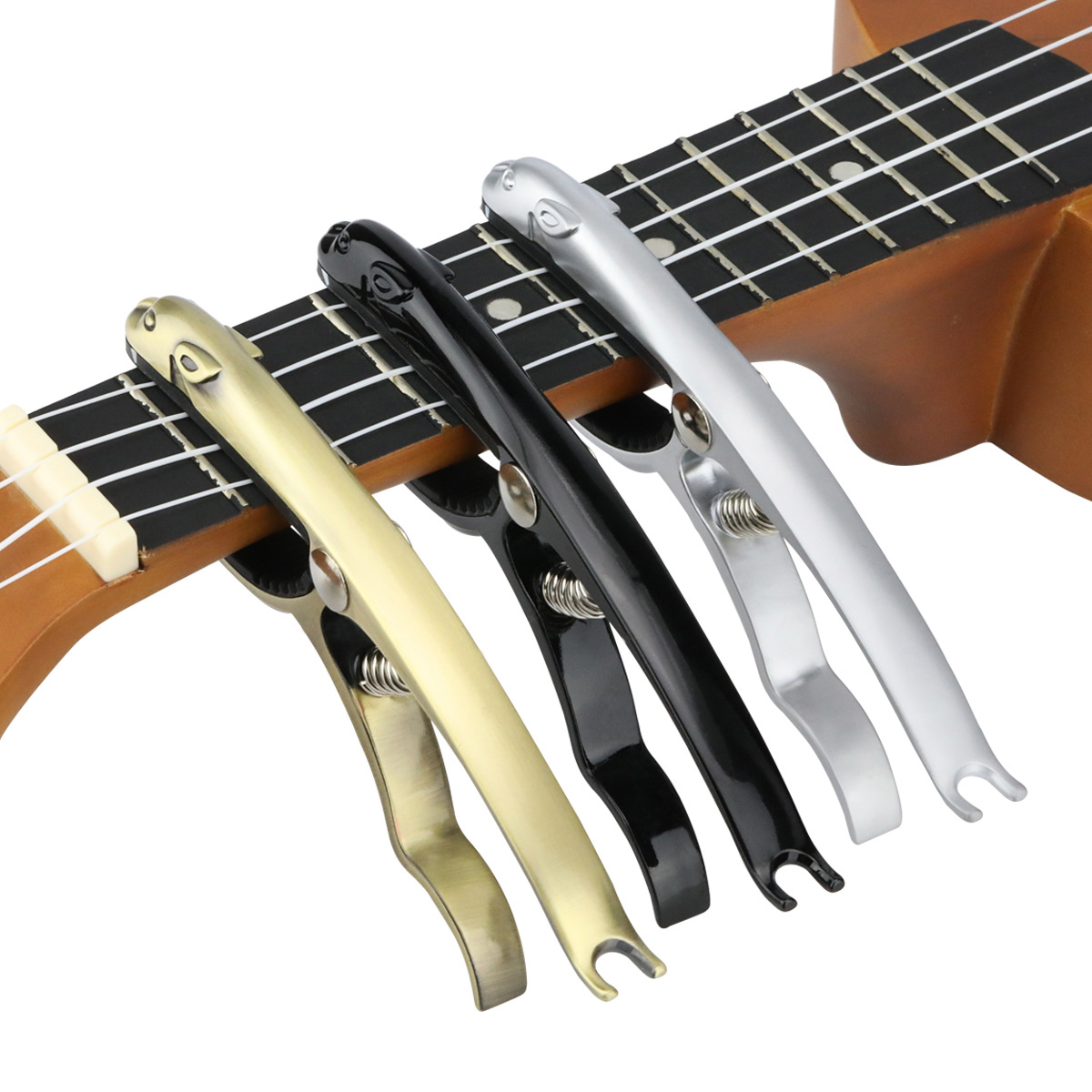 คาโป้กีตาร์โลหะแบบมืออาชีพ ทำจ - Musical Instrument Dulcimer บทวิจารณ์และราคา