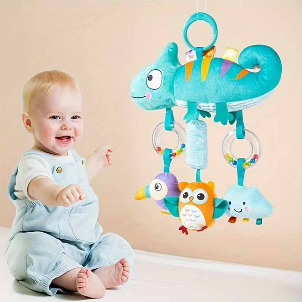 ของเล่นเขย่ามือรูปสัตว์การ์ตูน - Musical Instrument Rattle บทวิจารณ์และราคา