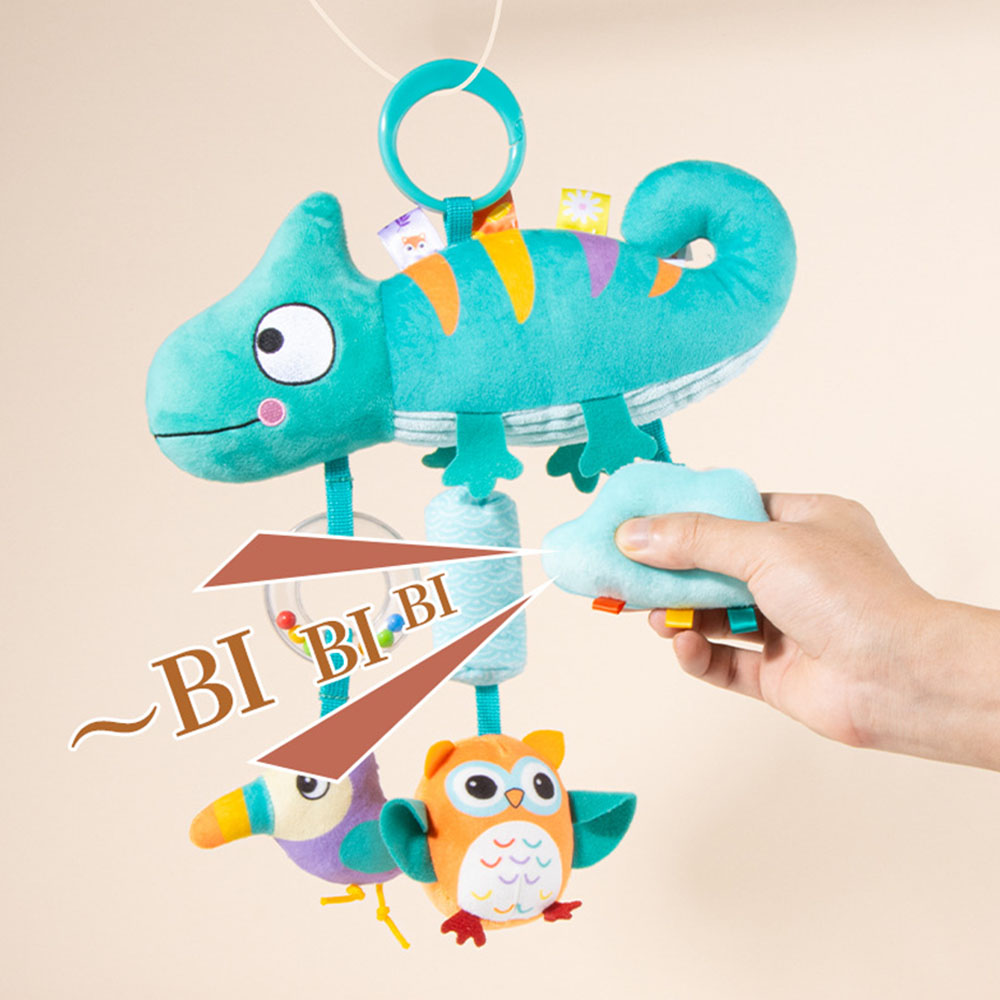 ของเล่นเขย่ามือรูปสัตว์การ์ตูน - Musical Instrument Rattle บทวิจารณ์และราคา