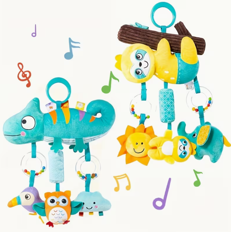 ของเล่นเขย่ามือรูปสัตว์การ์ตูน - Musical Instrument Rattle บทวิจารณ์และราคา