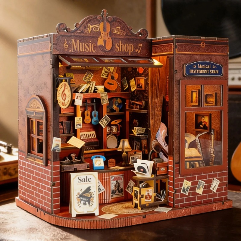 ชุดประกอบชั้นวางหนังสือ DIY รู - Musical Instrument Shop บทวิจารณ์และราคา