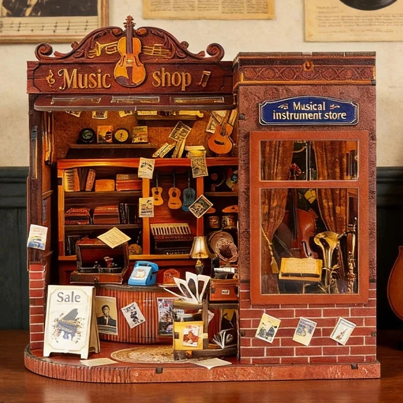 ชุดประกอบชั้นวางหนังสือ DIY รู - Musical Instrument Shop บทวิจารณ์และราคา