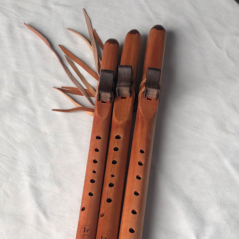 ขลุ่ยไม้ ขลุ่ยเป่าแนวตั้งของชา - Wooden Flute Native บทวิจารณ์และราคา