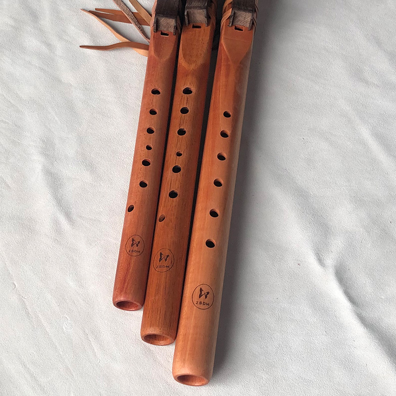 ขลุ่ยไม้ ขลุ่ยเป่าแนวตั้งของชา - Wooden Flute Native บทวิจารณ์และราคา