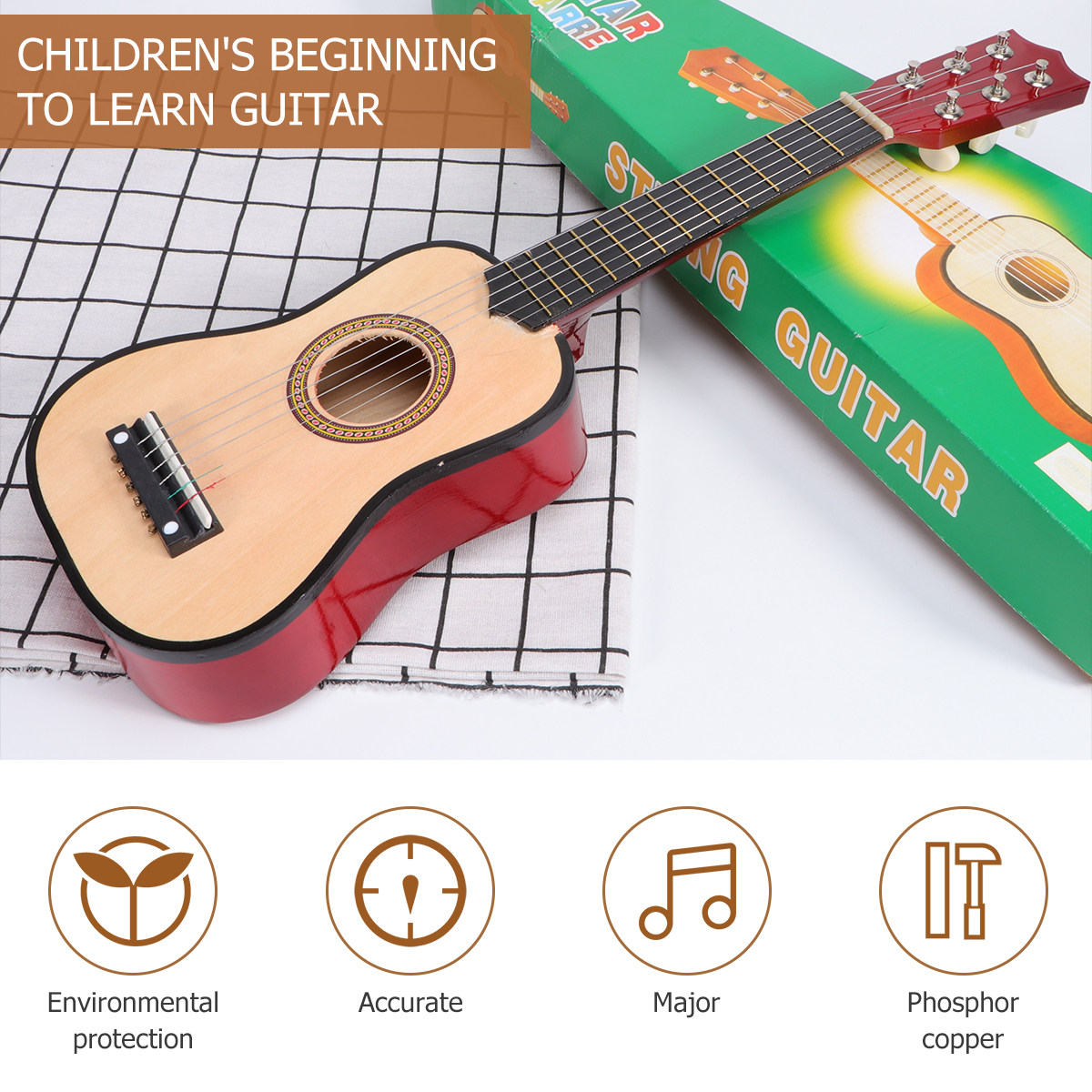 กีตาร์โปร่ง 21 นิ้ว สำหรับผู้เ - Musical Instruments Easy บทวิจารณ์และราคา