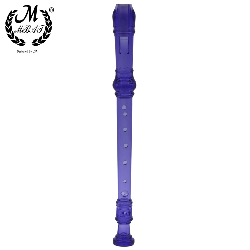 M MBAT โปร่งใส 8 รูเครื่องบันท - Musical Instrument Theremin บทวิจารณ์และราคา