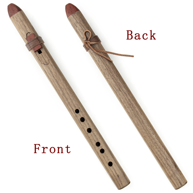 ขลุ่ยไม้ 6 รู แบบดั้งเดิม สำหร - Wooden Flute Native บทวิจารณ์และราคา