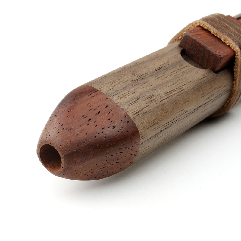 ขลุ่ยไม้ 6 รู แบบดั้งเดิม สำหร - Wooden Flute Native บทวิจารณ์และราคา