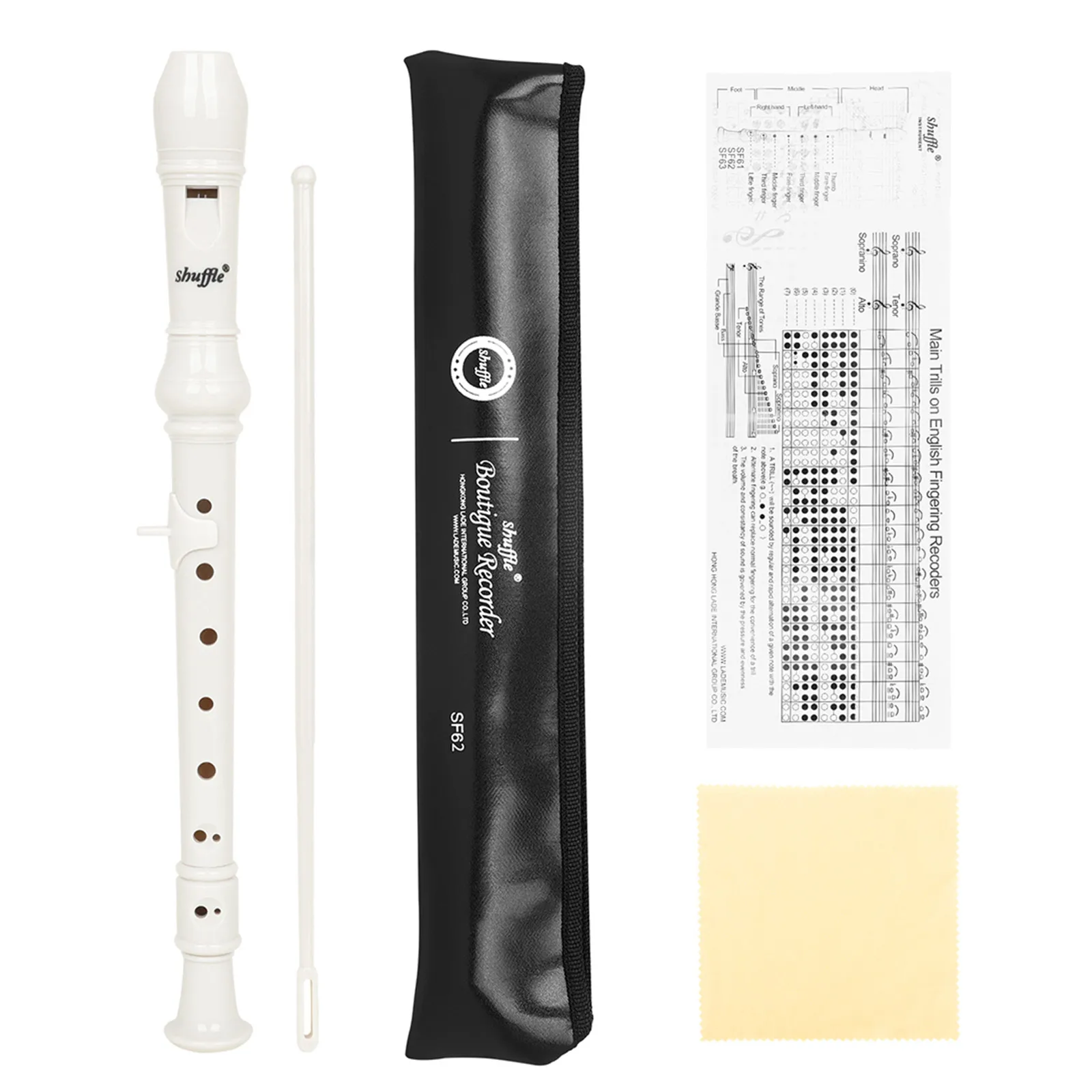 8-Hole Recorder สไตล์บาร็อค Wo - Musical Instrument Recorder บทวิจารณ์และราคา